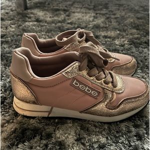 Bebe pink sneakers